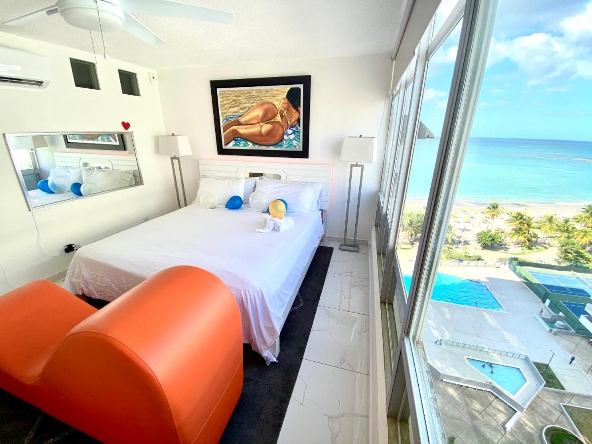 Ocean View Apt On Isla Verde In A 14Th Floor San Juan Exteriér fotografie