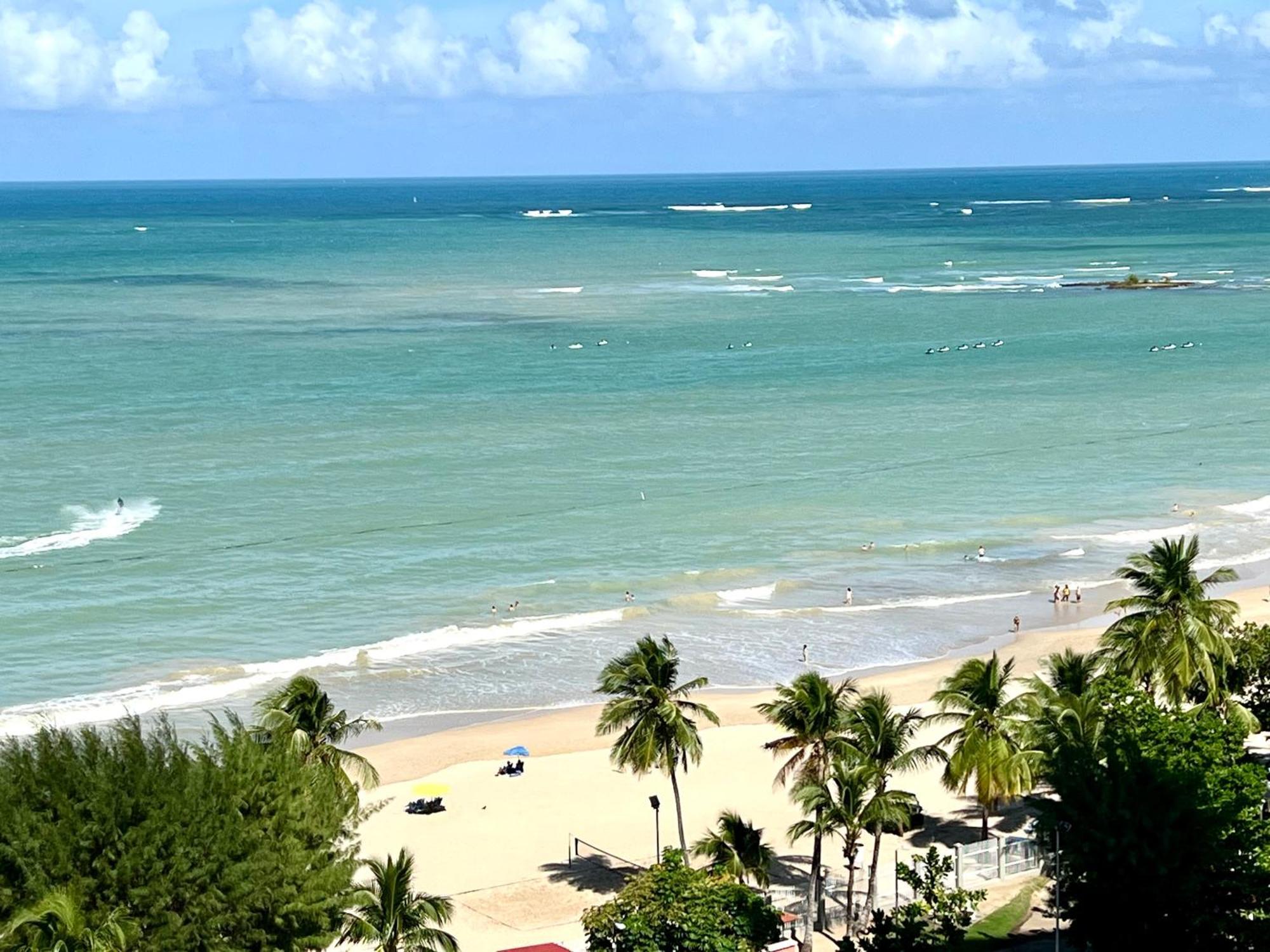 Ocean View Apt On Isla Verde In A 14Th Floor San Juan Exteriér fotografie